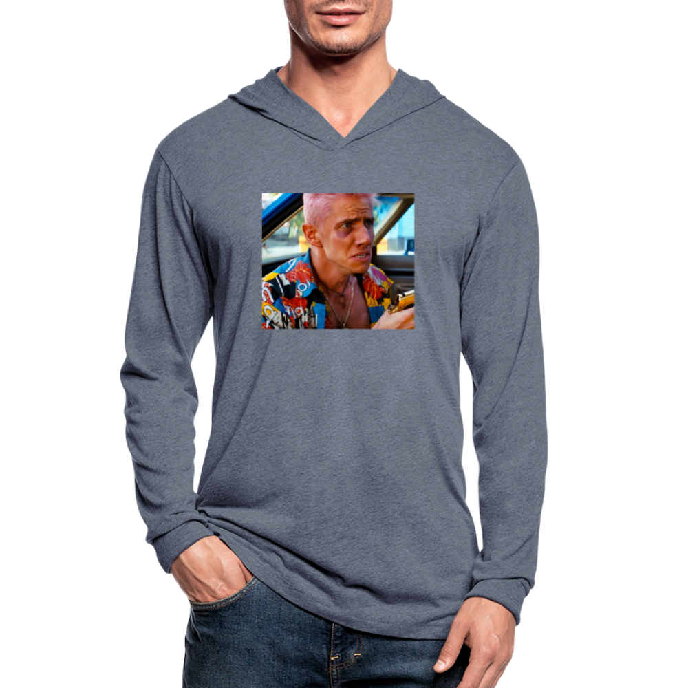 Romeo & Juliet - Unisex Tri-Blend Hoodie - heather blue
