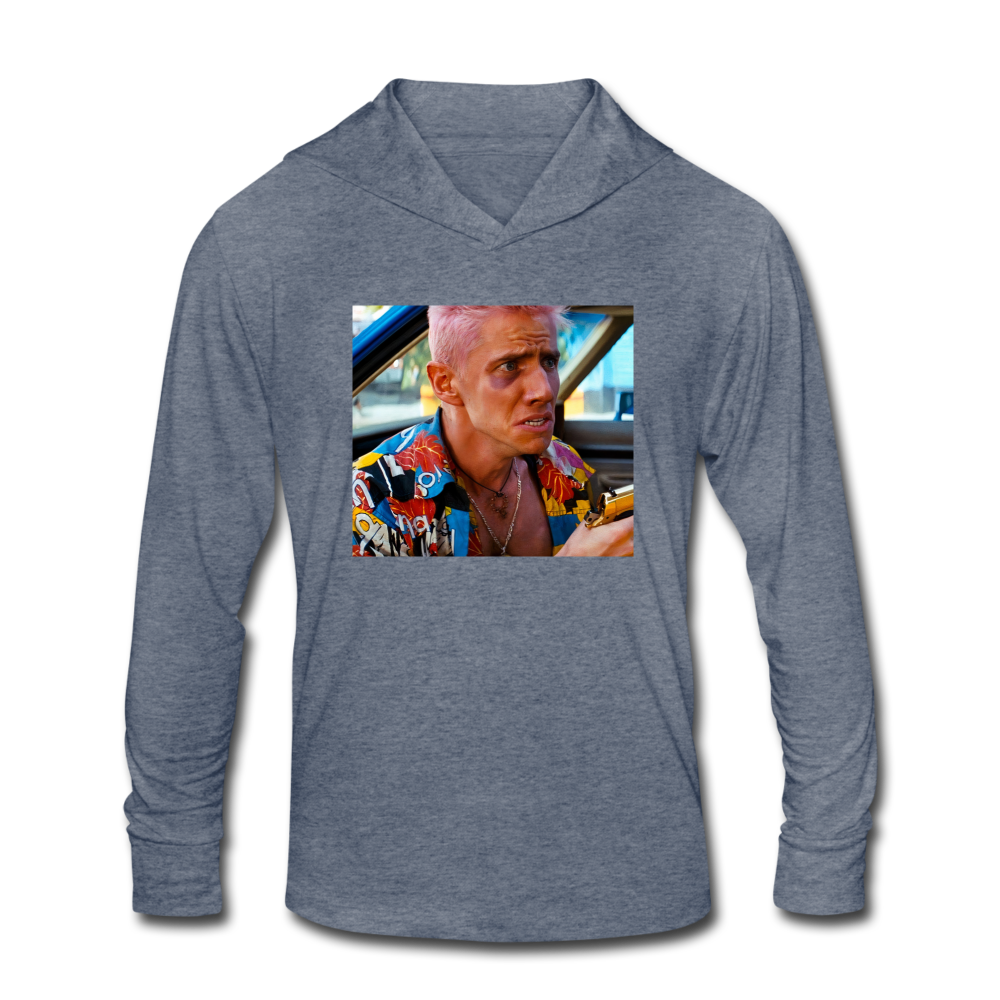 Romeo & Juliet - Unisex Tri-Blend Hoodie - heather blue