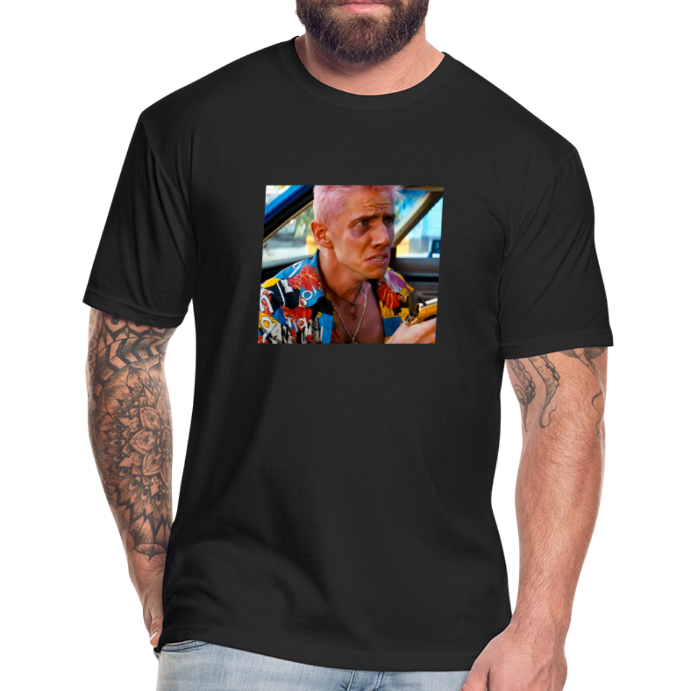 Romeo & Juliet, Fitted Cotton/Poly Shirt - black