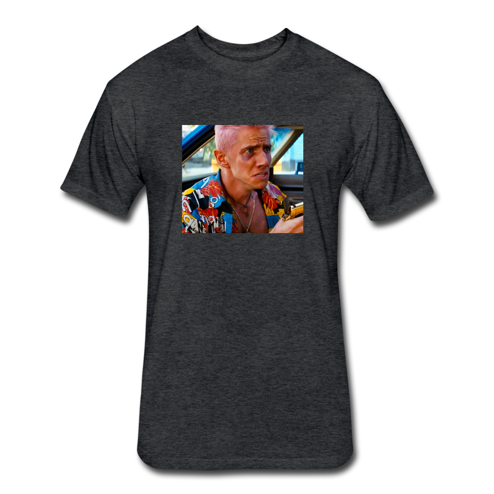 Romeo & Juliet, Fitted Cotton/Poly Shirt - heather black