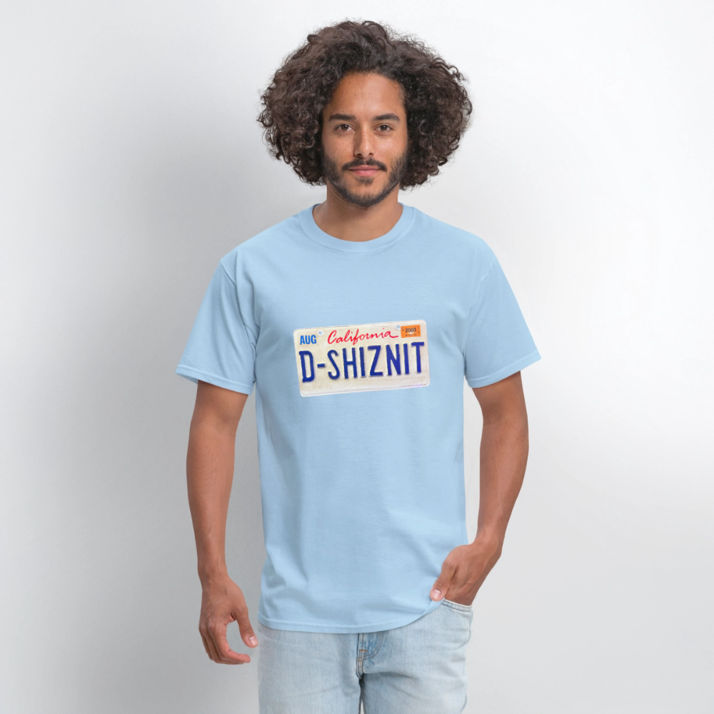 Malibu's Most Wanted License Plate Shirt - powder blue