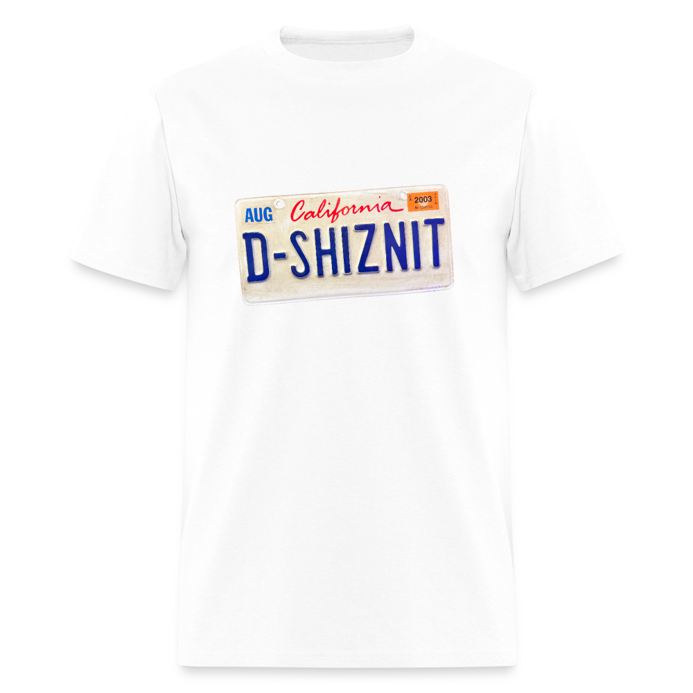 Malibu's Most Wanted License Plate Shirt - white