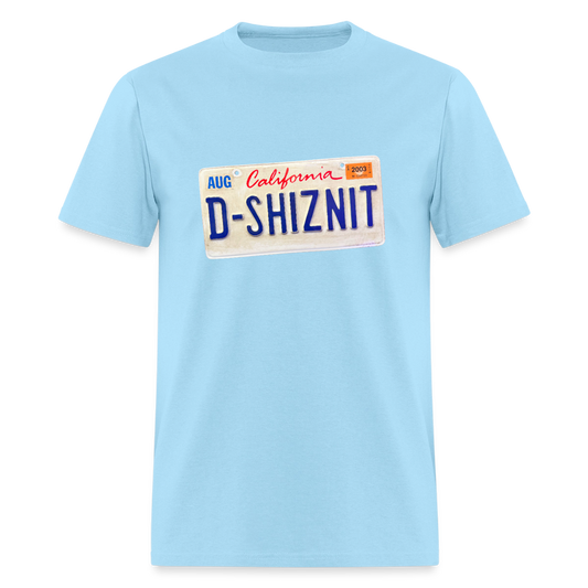 Malibu's Most Wanted License Plate Shirt - powder blue