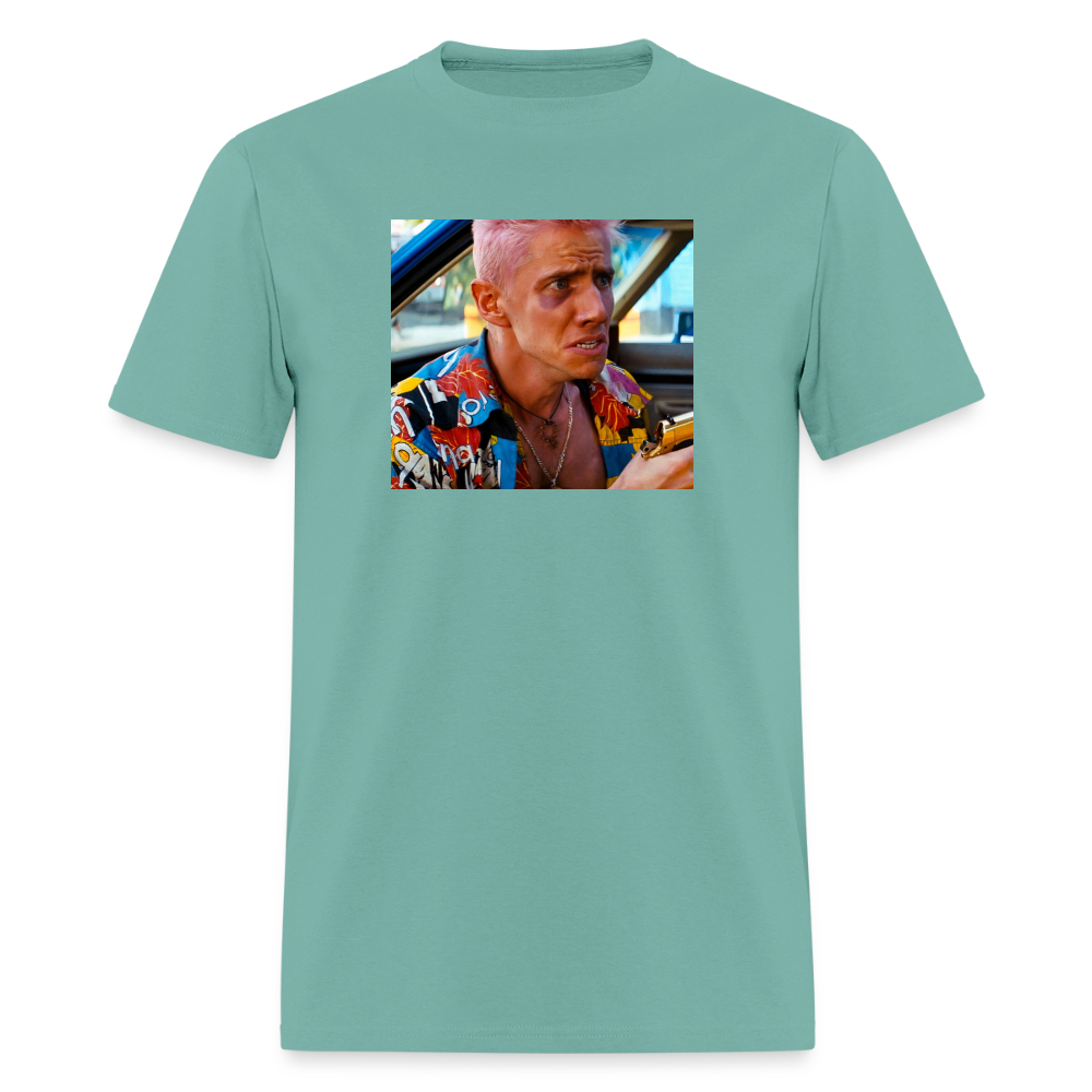 Romeo + Juliet (1996) Sampson Montague T-Shirt - aquatic
