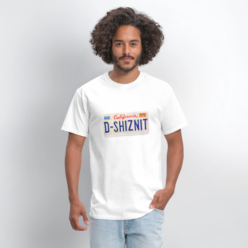 Malibu's Most Wanted License Plate Shirt - white