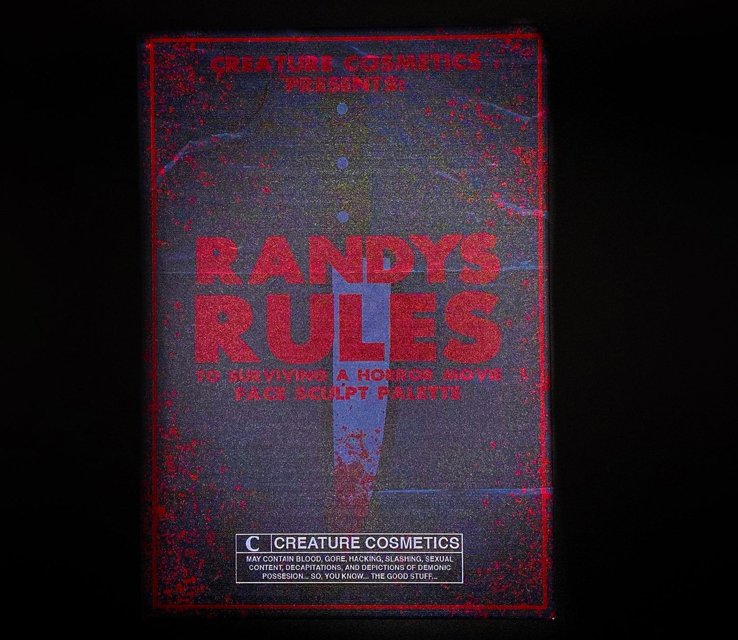 Randy's Rules Makeup Palette - Autographed, LIMITED RELEASE