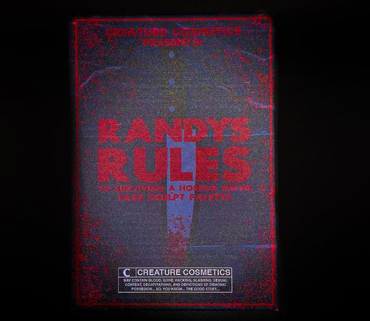 Randy's Rules Makeup Palette - Autographed, LIMITED RELEASE
