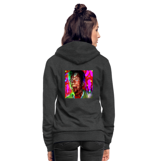 Randy Zip Hoodie - charcoal gray